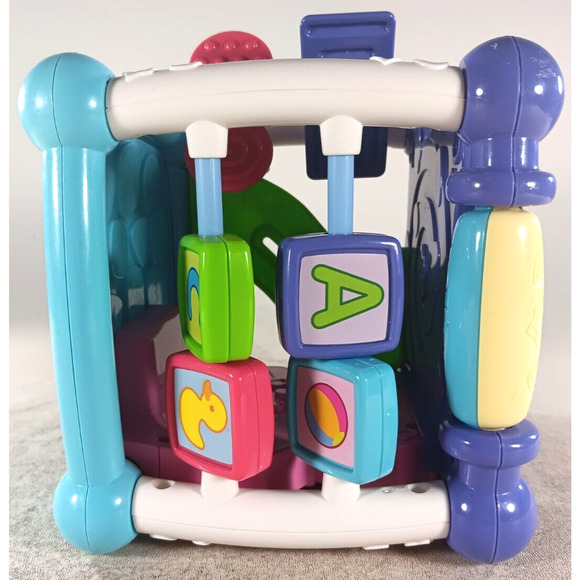 VTech Busy Learners Activity Cube Purple - Picture 3 of 7